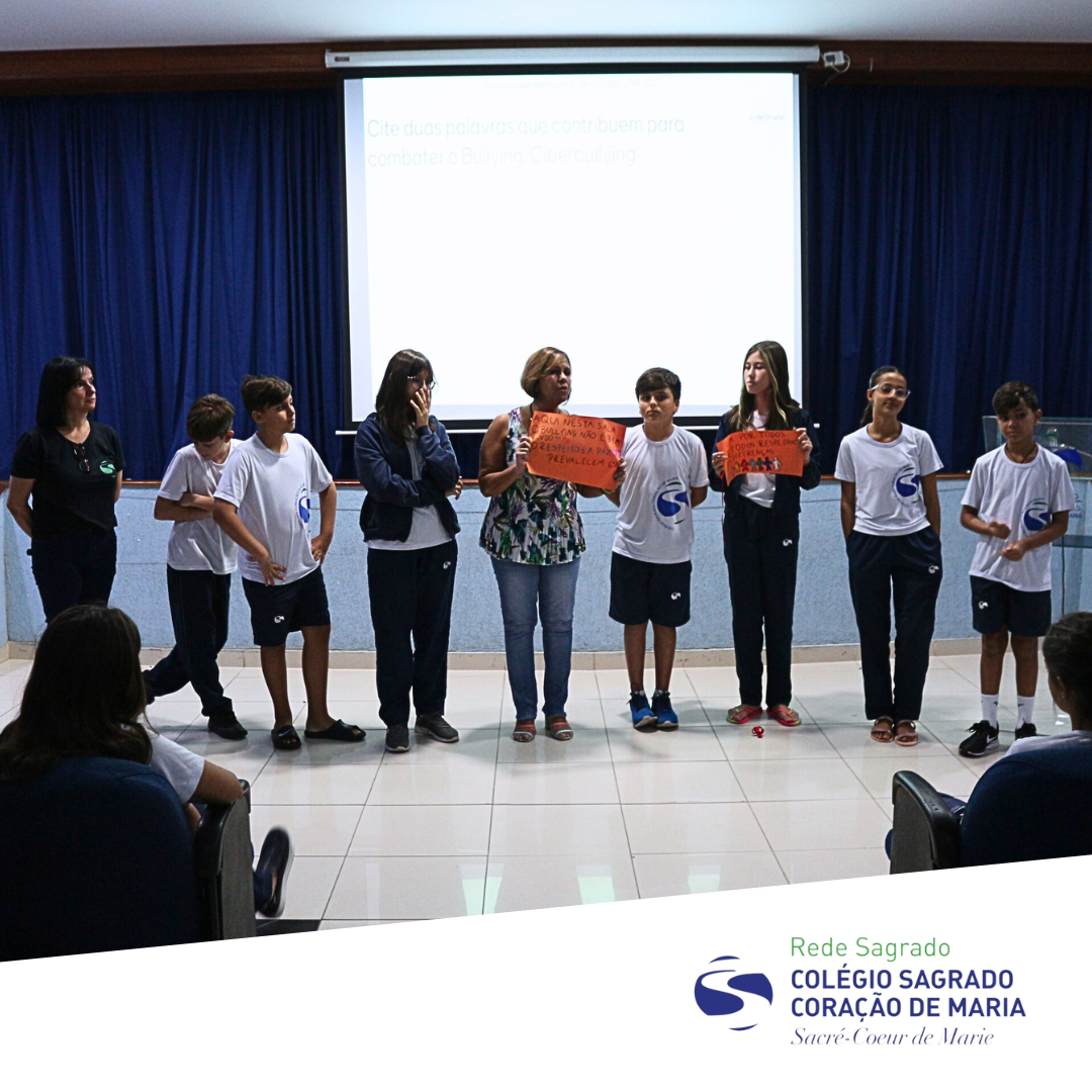 Colégio Sagrado promove palestra sobre “Combate ao Bullying e Cyberbullying e à Violência na Escola”.