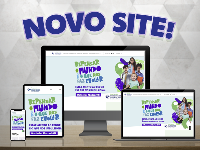 Rede Sagrado lança novo site!