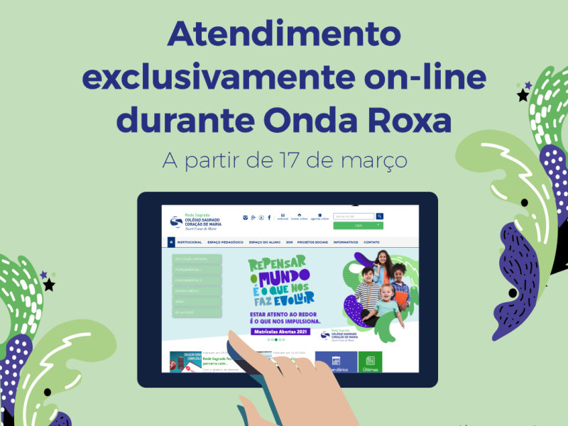 Atendimento exclusivamente on-line retorna a partir desta quarta-feira (17)