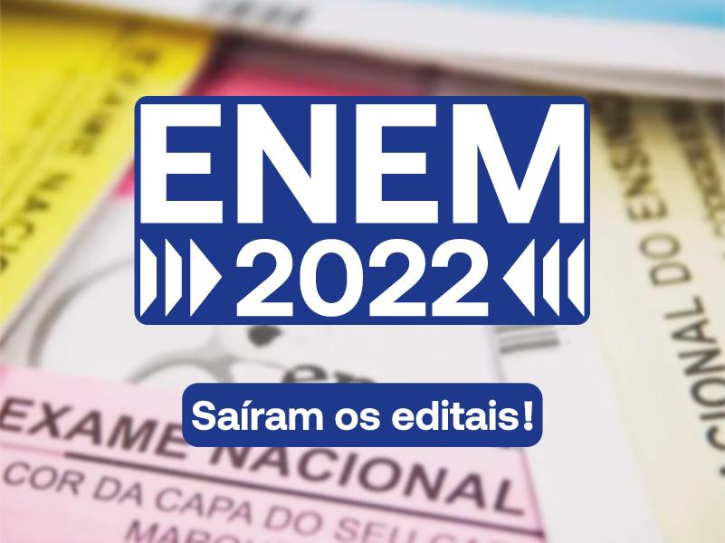 ENEM 2022: Inep divulga edital e data de provas